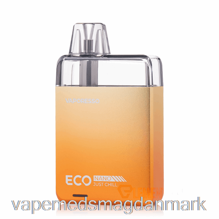 Vape Uden Nikotin Vaporesso Eco Nano Pod System Sunset Gold